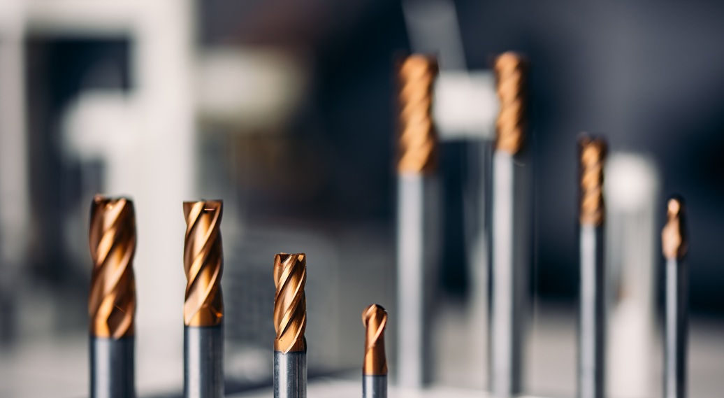 Coated end mills