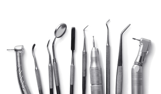 Selection of dental instruments