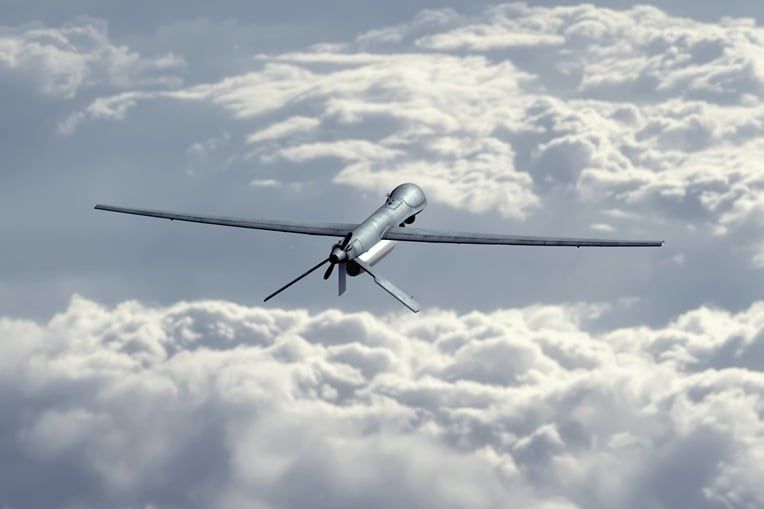 UAS in flight