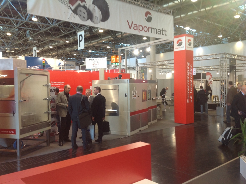 Aluminium 2012 Exhibition, Dusseldorf, Germany, Vapormatt