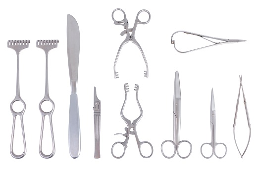 A selection of medical instruments