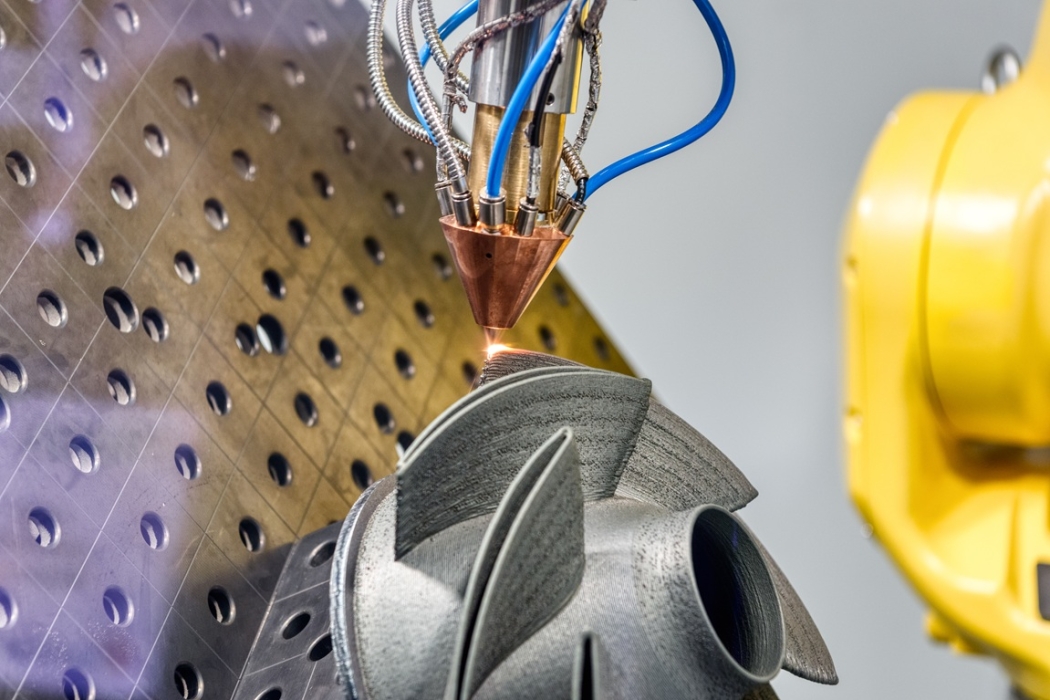 Metal AM printed component