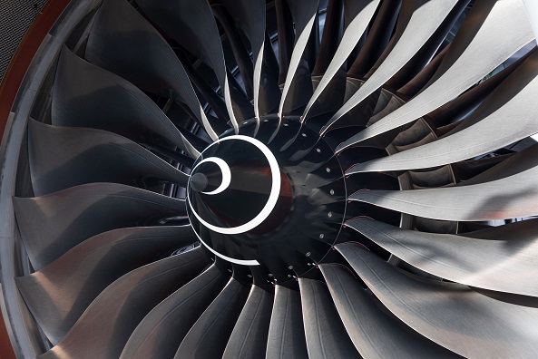 Jet engine fan blades