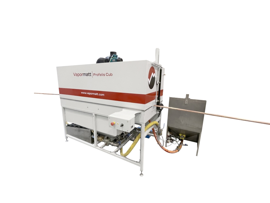 Vapormatt Profelis wet blasting machine for Wire and Cable
