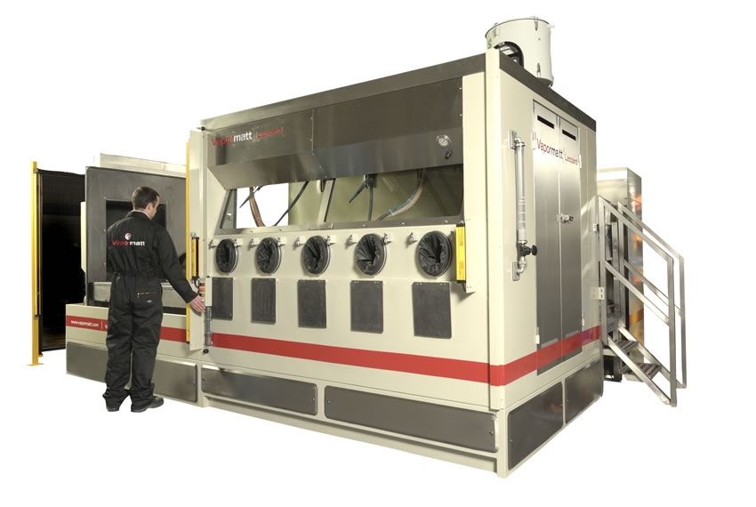Leopard manual wet blasting machine