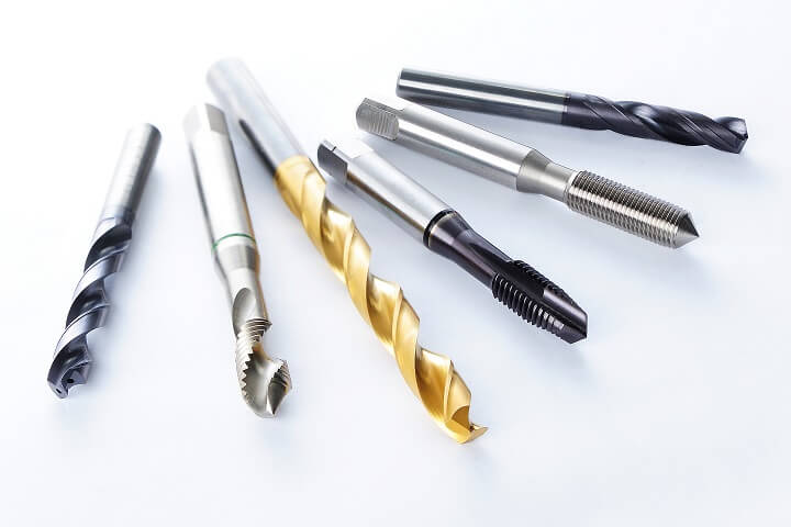 Selection of round shank tools