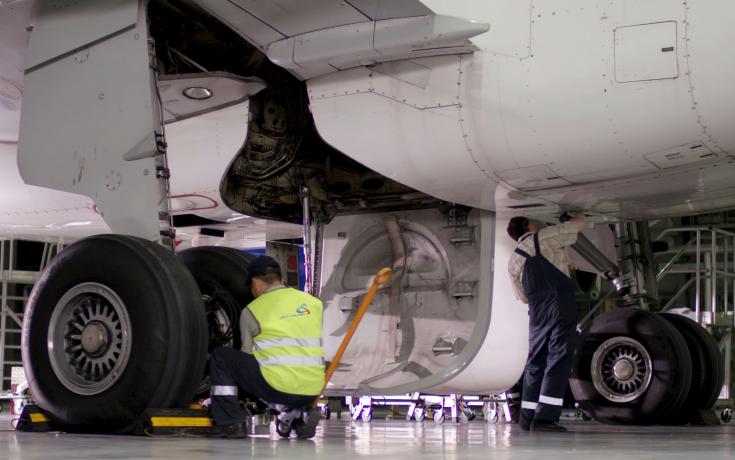 Aircraft wheel inspection