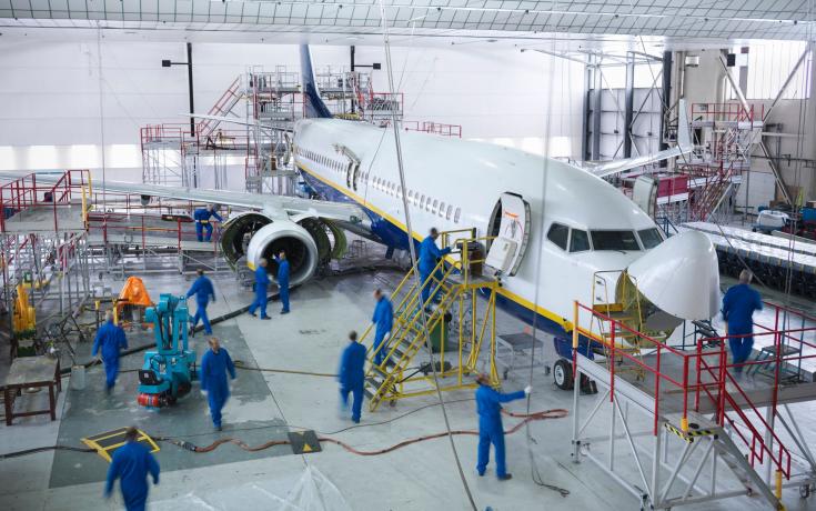 Aircraft MRO operation