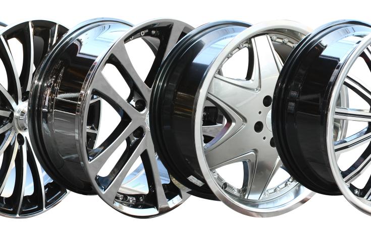 Selection of alloy wheels