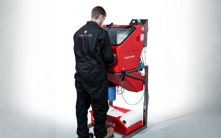 Vapormatt Vapormate wet blasting machine