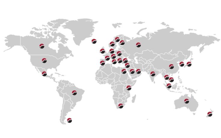 Vapormatt logo map