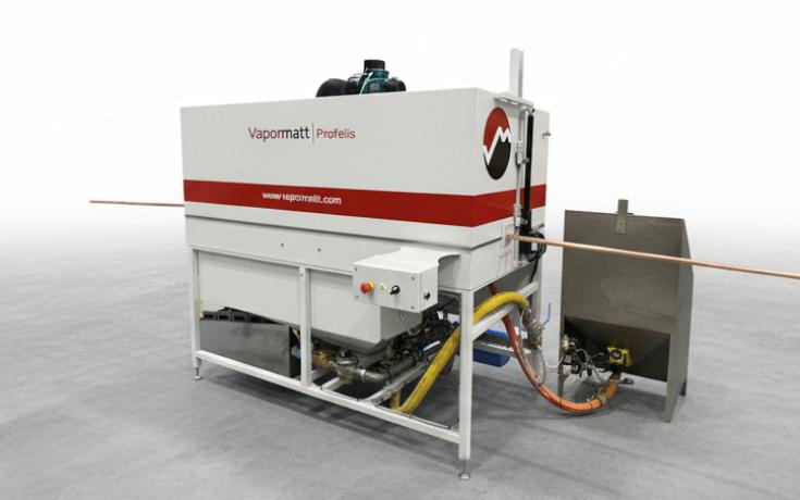 Vapormatt Profelis automatic wet blasting machine