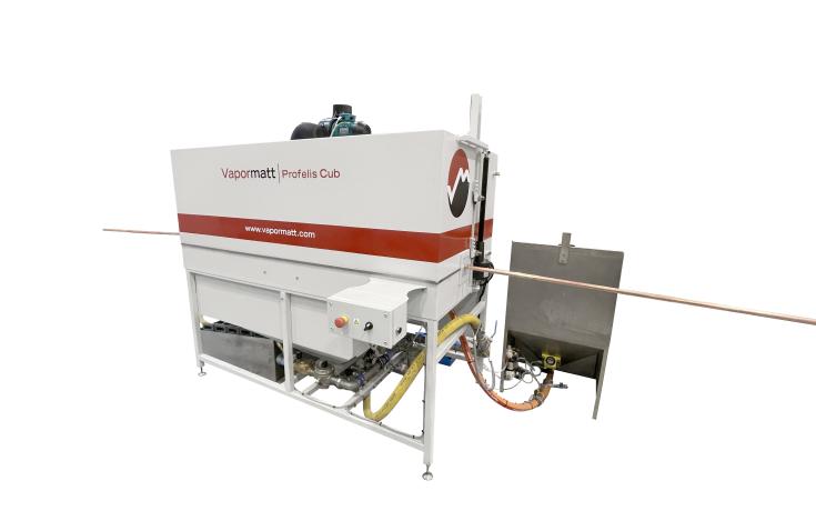 Vapormatt Profelis automatic wet blasting machine
