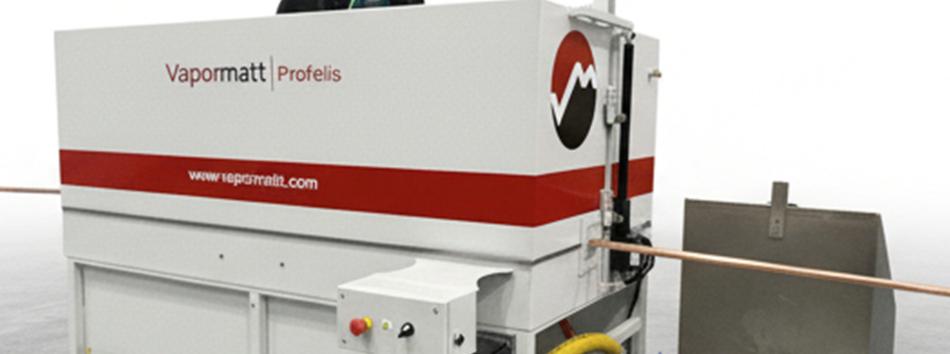 Vapormatt Profelis automatic wet blasting machine