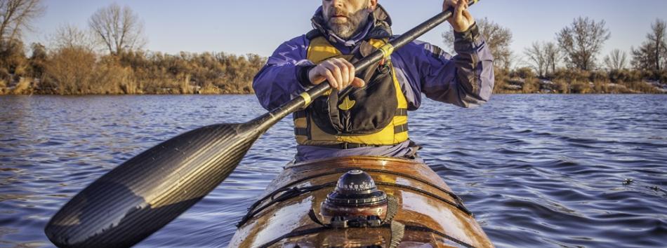 Carbon fibre paddle