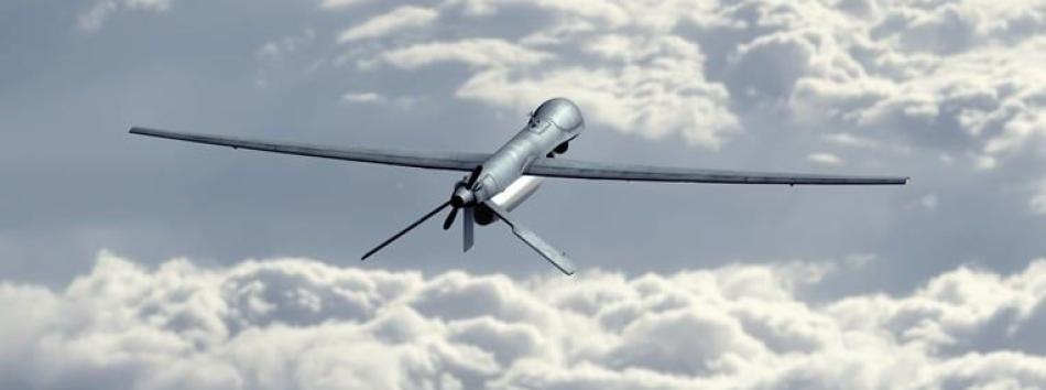 UAS in flight