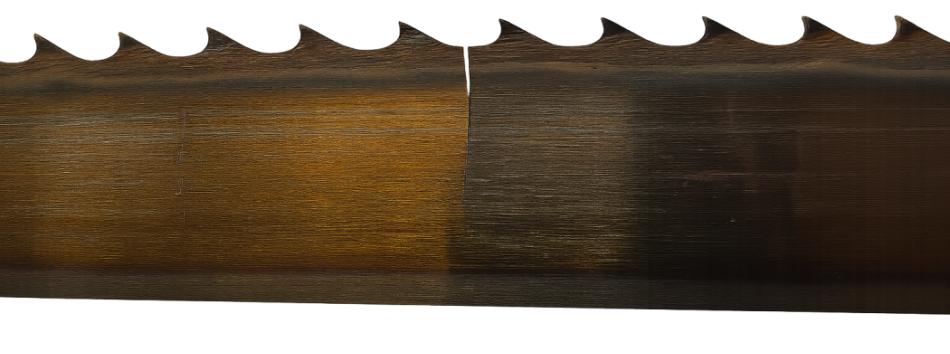 Failed bandsaw blade