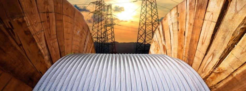 Overhead power cable