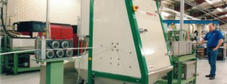 Vapormaster 1210 wire preparation system, Vapormatt, Guernsey