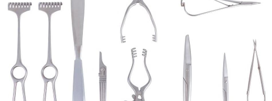 A selection of medical instruments