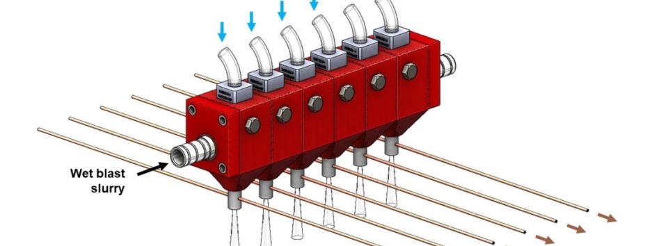 Micro gun manifold