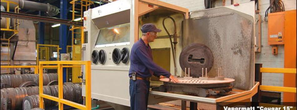 Vapormatt Cougar Wet Blast Machine, Aluminium Extrusion