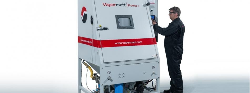 Vapormatt Puma+ Wet-Blasting (Vapour-Blasting) System