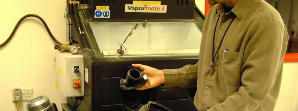 Racing Technology Norfolk, Vapormatt 3, Abrasive Blast Cabinet