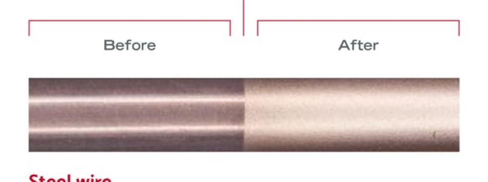 Vapormatt | Vapor Blasting Steel Wire