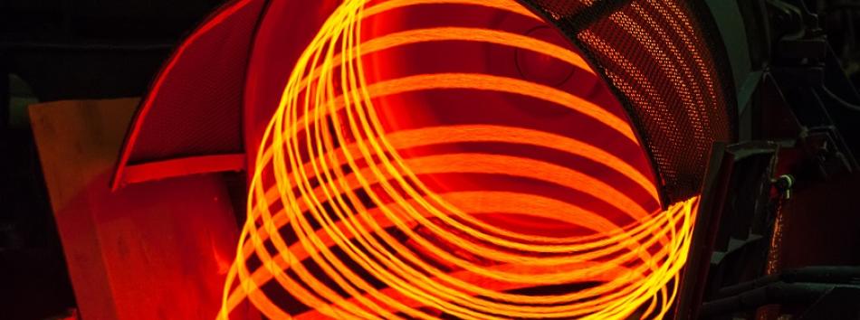 Steel wire production