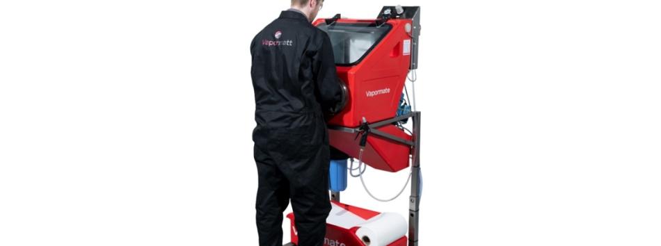 Vapormate manual wet blasting machine