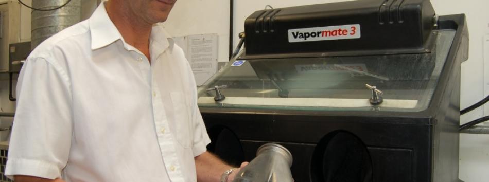 Vapormatt Wet Blast Machine, SS Tube Technology Ltd, Surface Cleaning Exhaust Systems