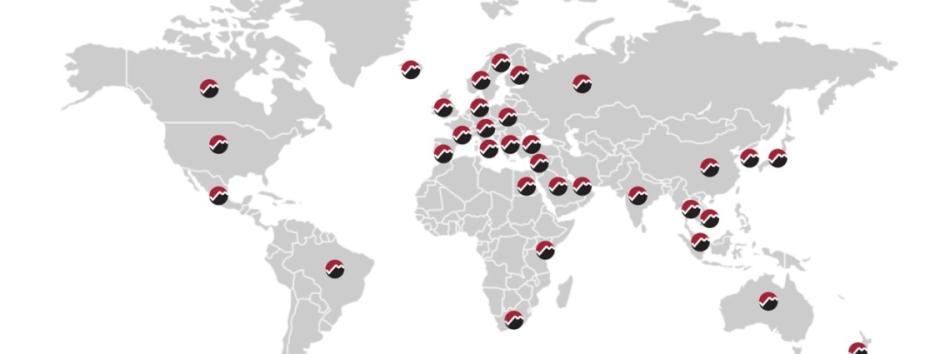Vapormatt locations worldwide