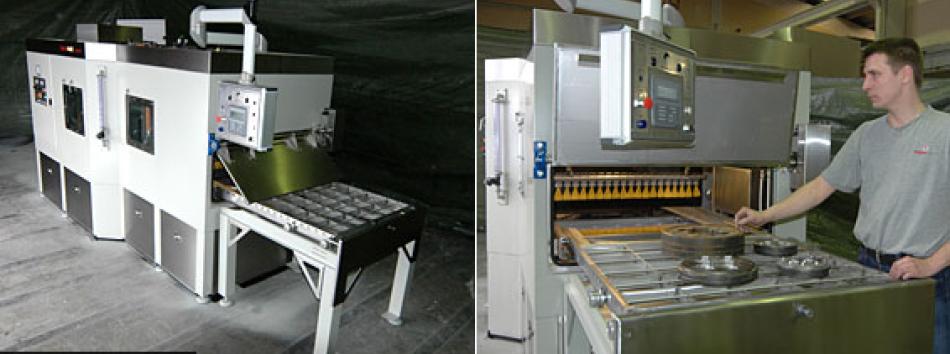 Vapormatt Jaguar, edge preparation, aluminium extrusion