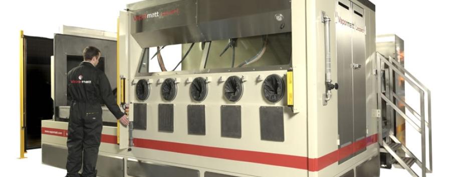 Highly controlled wet blasting by Vapormatt is helping achieve precise surface finishes