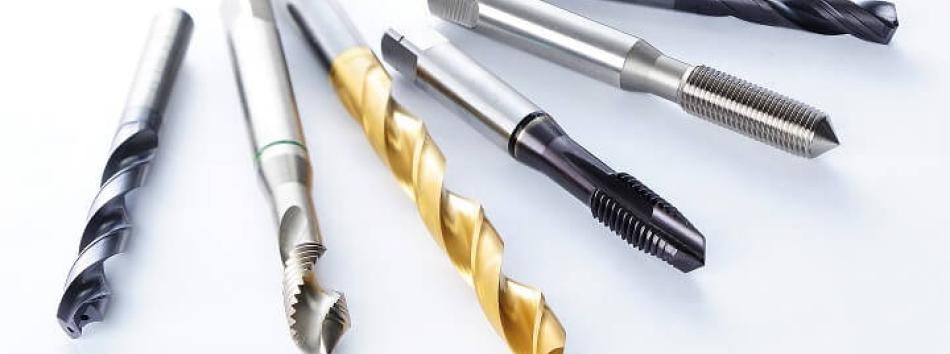 Selection of round shank tools