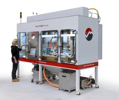 Vapormatt Oncilla automatic wet blasting machine