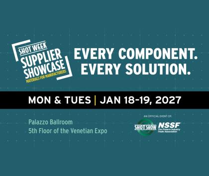 SHOT Show in Las Vegas invitation banner