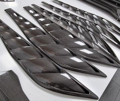 Composite Components after finishing and coating