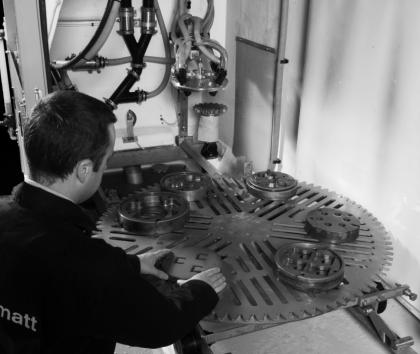 Finnish aluminium extrusion specialist, Vapormatt automated wet blast system, new production line