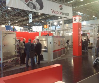 Aluminium 2012 Exhibition, Dusseldorf, Germany, Vapormatt