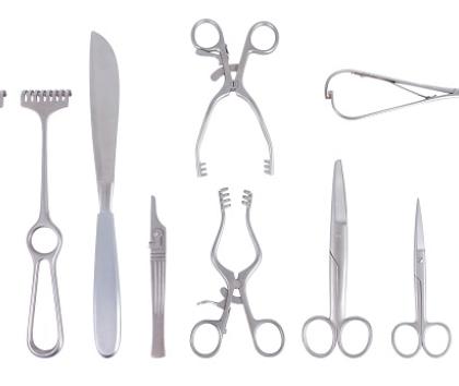 A selection of medical instruments