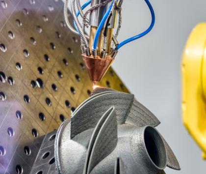 Metal AM printed component