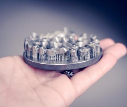 Metal Printed Dental Crowns