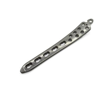 Metal distal tibial medial plate designed for orthopedic applications