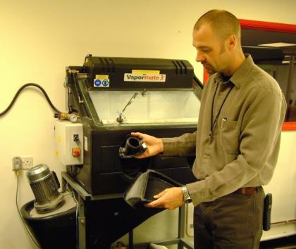 Racing Technology Norfolk, Vapormatt 3, Abrasive Blast Cabinet