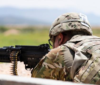 Soldier shooting