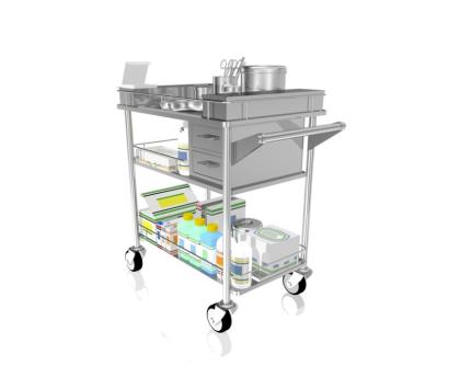 Stainless steel trolley