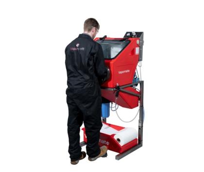 Vapormate manual wet blasting machine