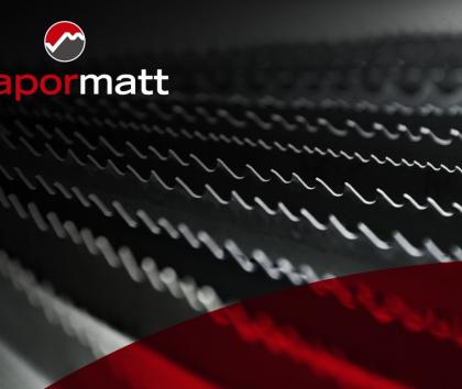 Bandsaw blades with Vapormatt branding image